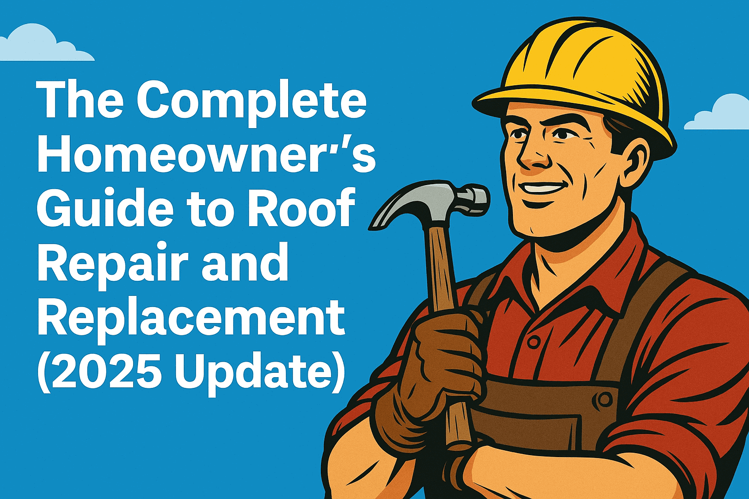 🏠 The Complete Homeowner’s Guide to Roof Repair and Replacement (2025 Update)